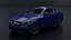 Mercedes C-Class Sedan 2019 Low Poly