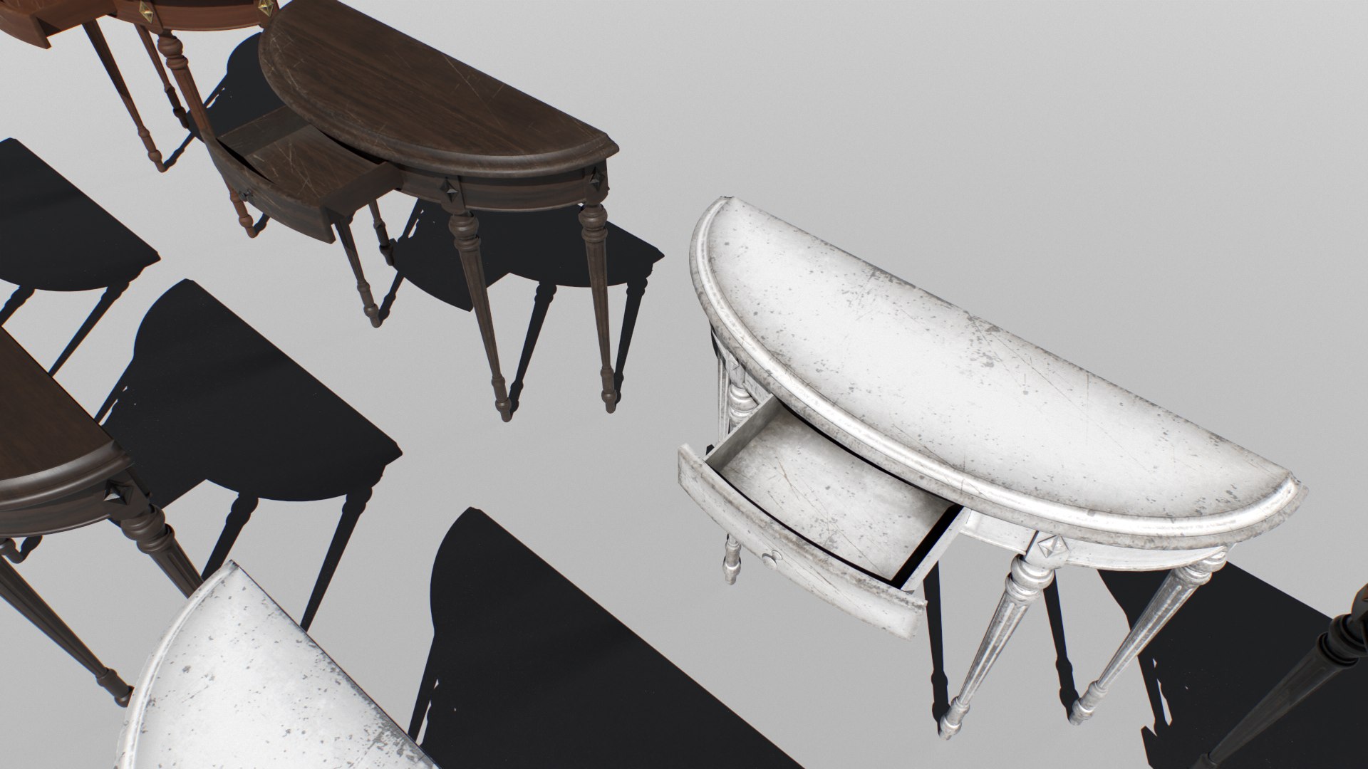 Console table set model https://p.turbosquid.com/ts-thumb/lS/eridI2/NH/console_004/png/1689286092/1920x1080/fit_q87/2bacfb646d70fc924850c5b95341cafb28b4ae47/console_004.jpg