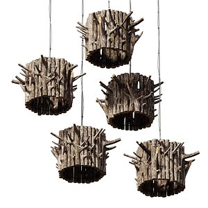 Lamp branch n3b 3D