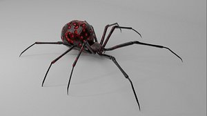 concept alien spider 3D