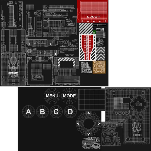 3d red weapon dragon 5k