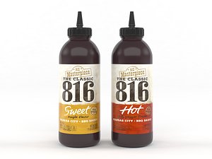 bbq sauce 3D model