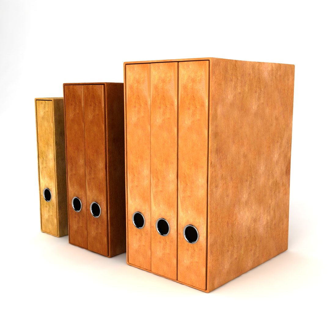 3d Model File Folder