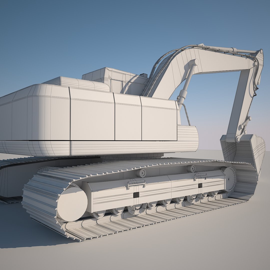 digger excavator industrial max