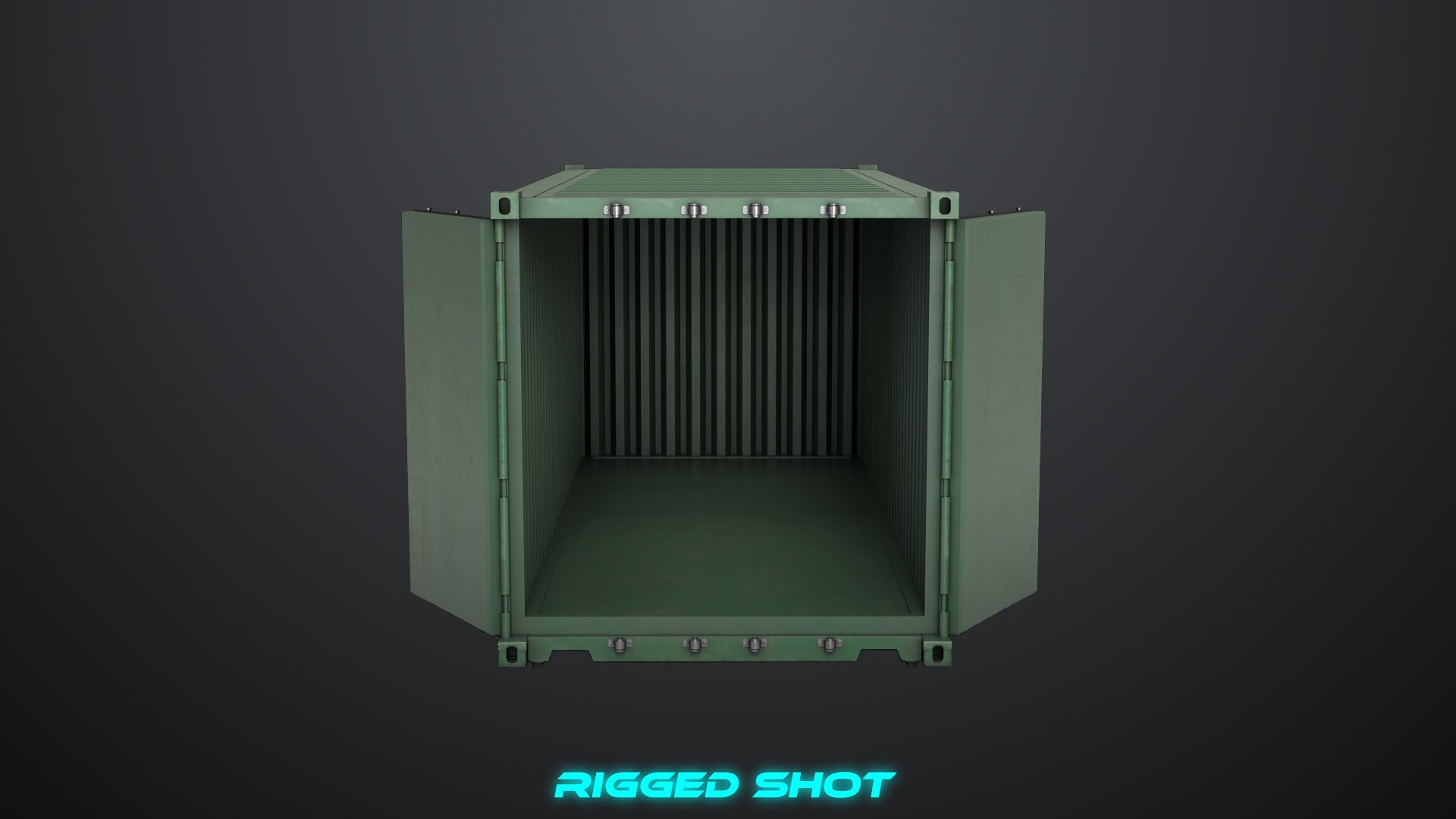 5 Cargo Container 20ft Single mat All PBR Unity UE Textures model https://p.turbosquid.com/ts-thumb/lS/qWrXYT/QP/container_20ft_collection_green_00038/jpg/1750385648/1920x1080/fit_q87/55d34a7e16a6d197e7b95067eaea272060ca26e5/container_20ft_collection_green_00038.jpg