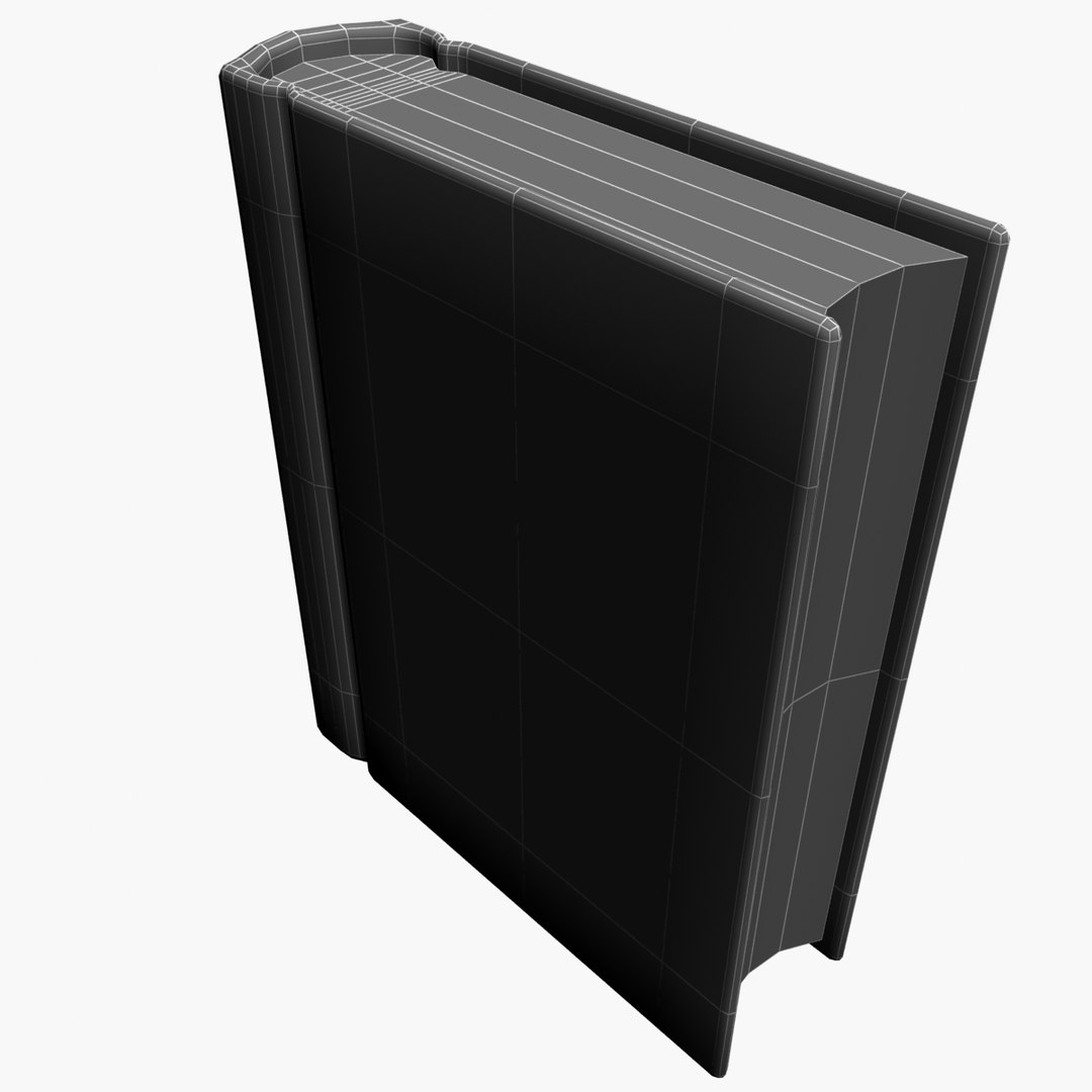 Old Book 3d Model