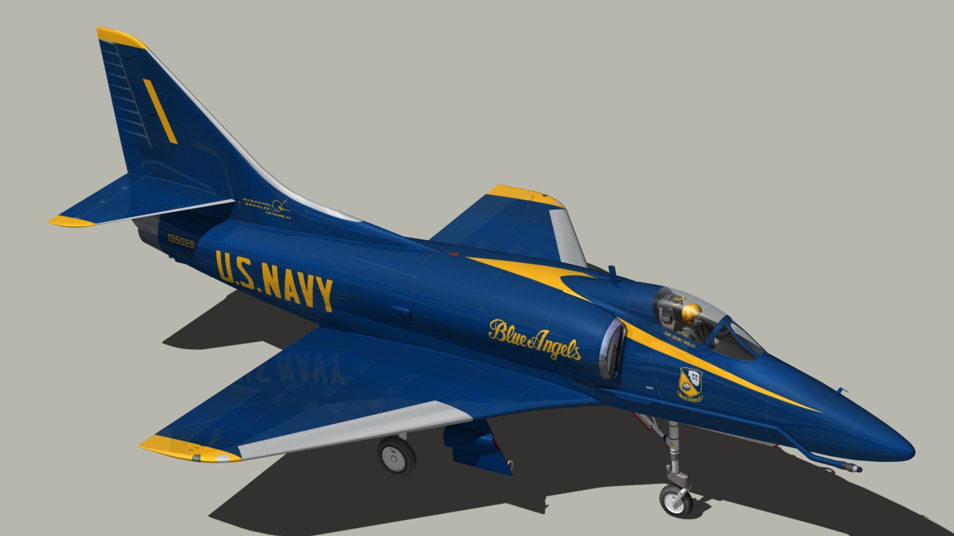 3D model A4 Skyhawk Blue Angels https://p.turbosquid.com/ts-thumb/lS/t07YQw/mv/a4bapr19/jpg/1670229150/1920x1080/fit_q87/94073624de3b70921c43b3e2a7bec25a6d89452b/a4bapr19.jpg