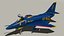 A4 Skyhawk Ángeles Azules
