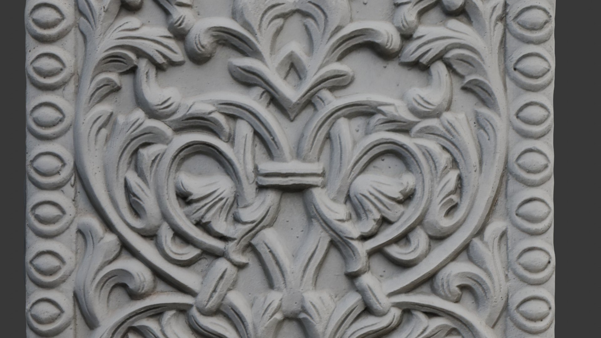 3D Decorative Stone Relief Panel Scan - TurboSquid 2404339