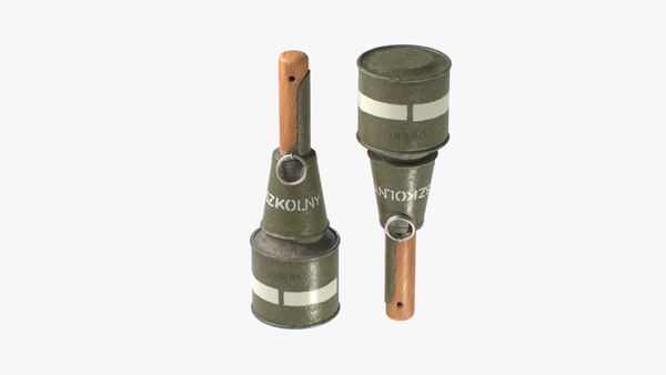 Modele 3d De Grenade Antichar Rpg 43 Turbosquid