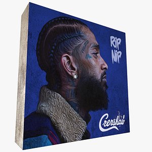 3D wall graffiti v4 model