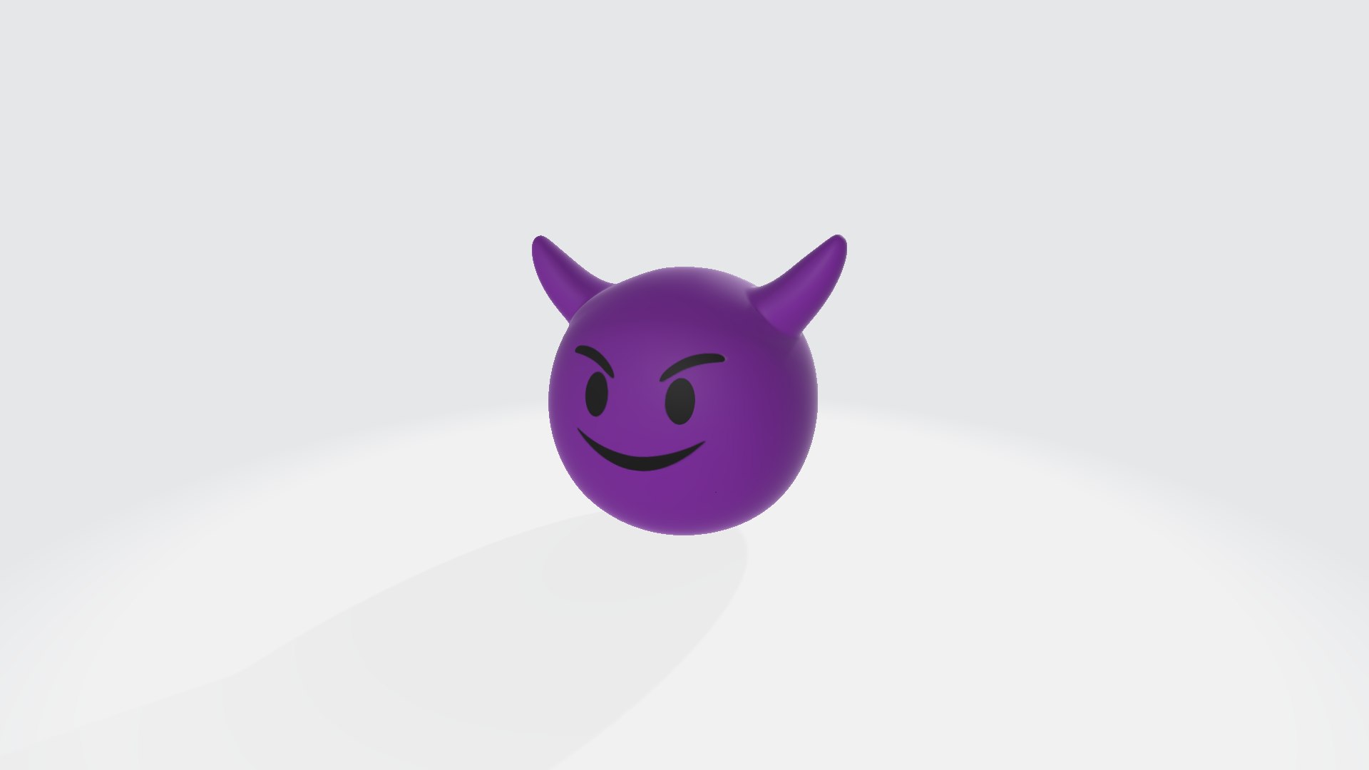 Devil Emoji Modelo 3D TurboSquid 1772755