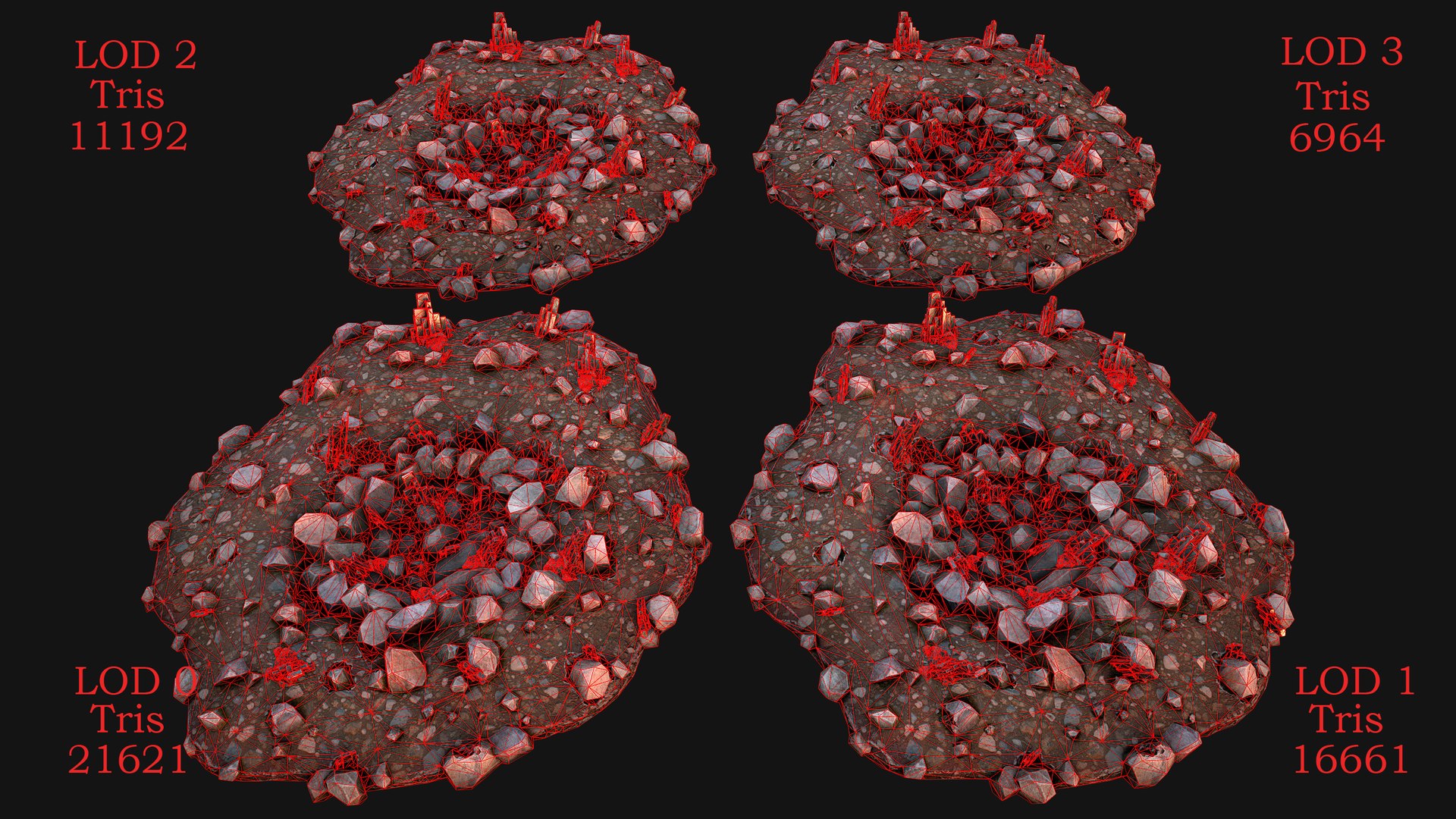 Silver Ore Deposits Mine Environment 3D Model - TurboSquid 2350305