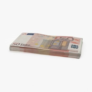 50 Euro bill Stack