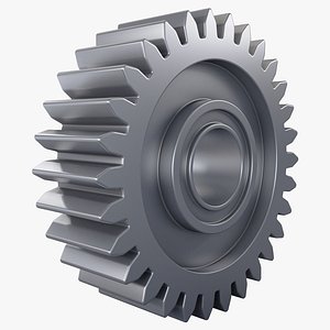 3D Gear Spur D121mm T38mm M1 model