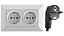 Double Socket With Power Cord