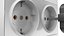 Double Socket With Power Cord