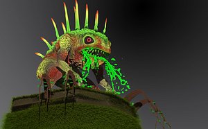 Poison Frog 3D model