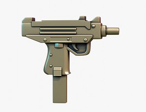 3D Gun I and charm model