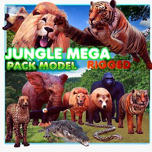 3D model MEGA COMBO COMBO JUNGLE 3D RDAM