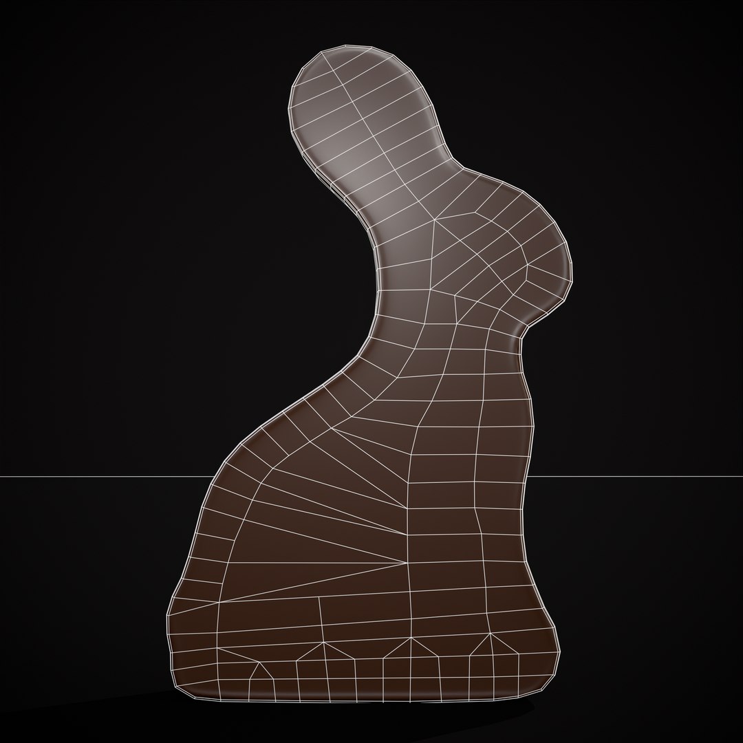 3D Easter Chocolate Bunny Model - TurboSquid 2059496