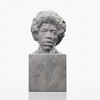 Jimi Hendrix - Modular Portrait Bust  printable