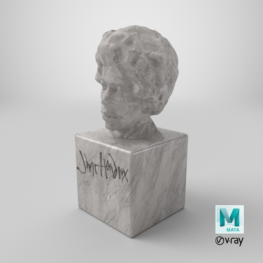 3D Jimi Hendrix - Modular Portrait Bust 3D printable model https://p.turbosquid.com/ts-thumb/lT/kcjpsA/po/stemcell_maya_vray_render/png/1740588248/1920x1080/fit_q87/6ffb9d5645c4bfa20a919197008d3011684a79cf/stemcell_maya_vray_render.jpg