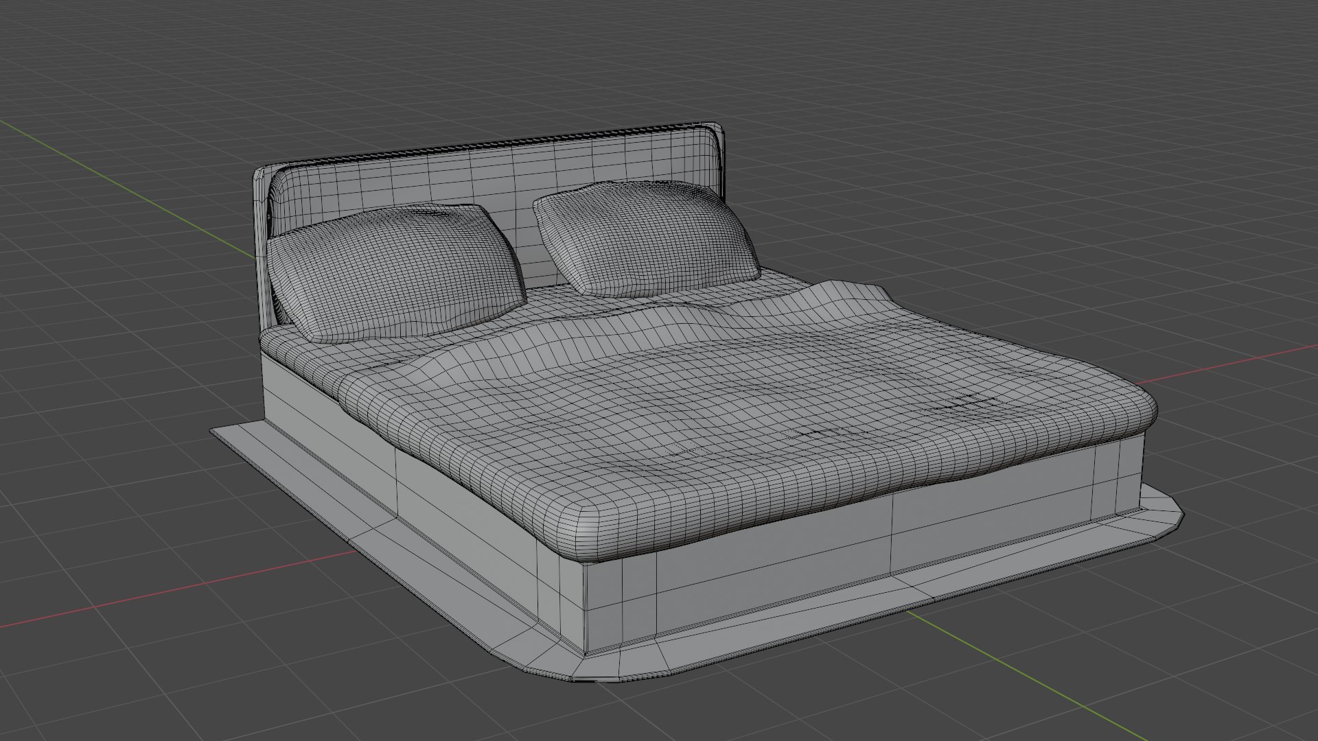 3D Bed 3d model for interior viz model https://p.turbosquid.com/ts-thumb/lT/nVbQSZ/ko/wireframe_render/png/1677064793/1920x1080/fit_q87/0eb413de28eb52b1b4a413455df2e5fd3be6342f/wireframe_render.jpg