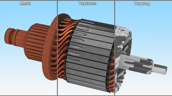 Starter Rotor model - TurboSquid 1905974