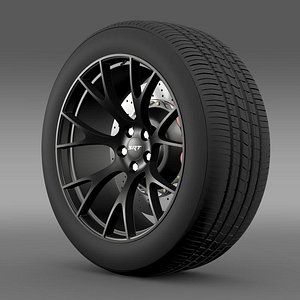 3ds max dodge challenger supercharged