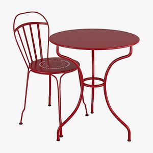 fermob Louvre Chair And Opera Table