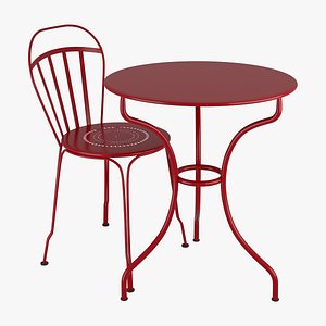 fermob Louvre Chair And Opera Table