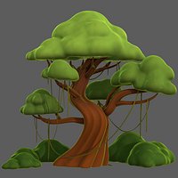 Trees Cartoon V27