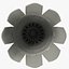 jet engine 3D model