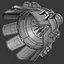 jet engine 3D model