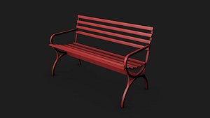 Bench 3D model