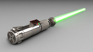 Light Saber Luke Skywalker