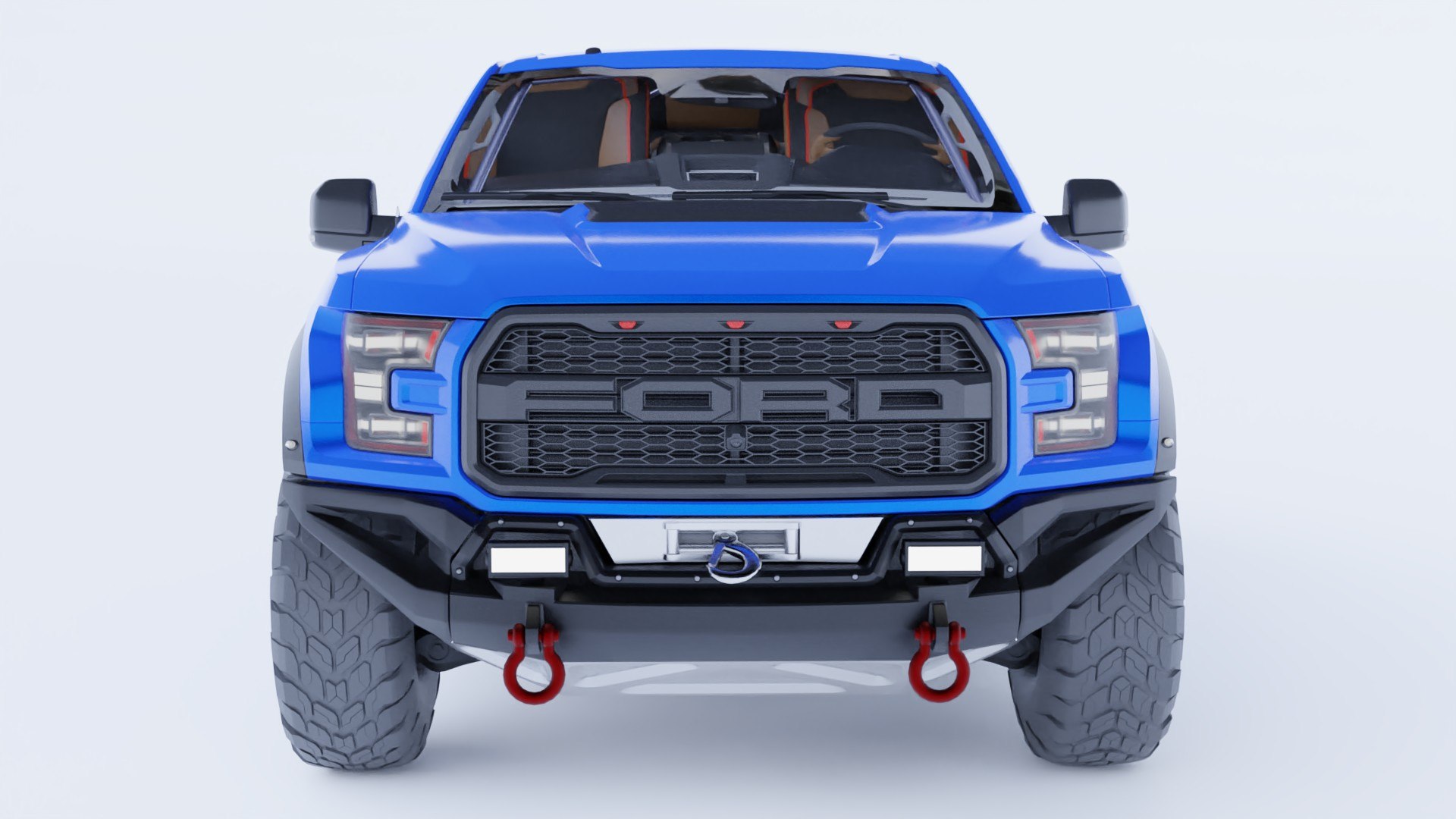 3D f-150 raptor 2017 racing model - TurboSquid 1624455
