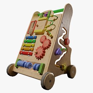 3D kids toys pusher model