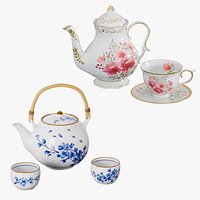 Porcelain Tea Set Collection – Japanese &amp; Vintage Floral