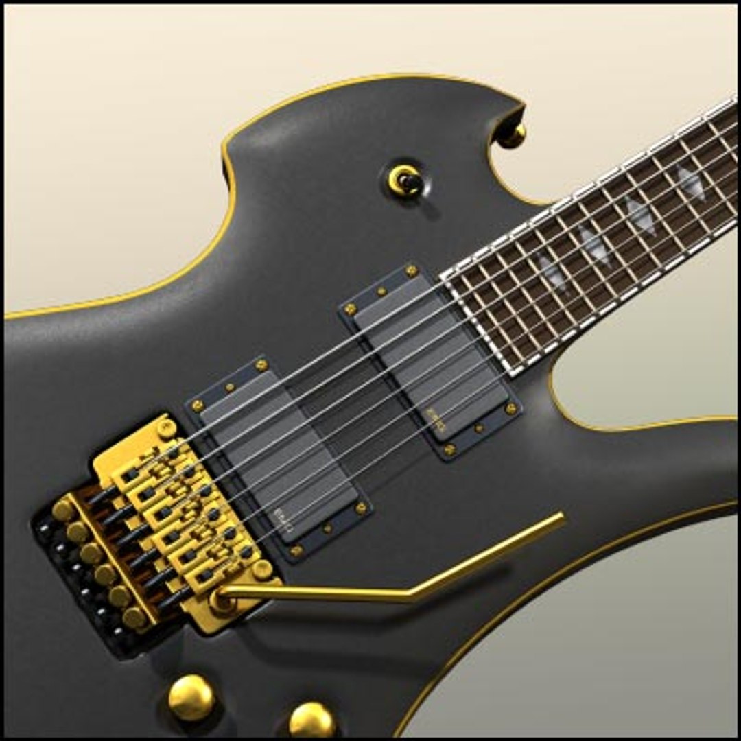 guitar mockingbird pro x 3d max