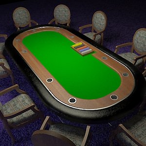 poker table chairs max