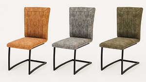 3D model Ancient Style Chair in 3 Variant