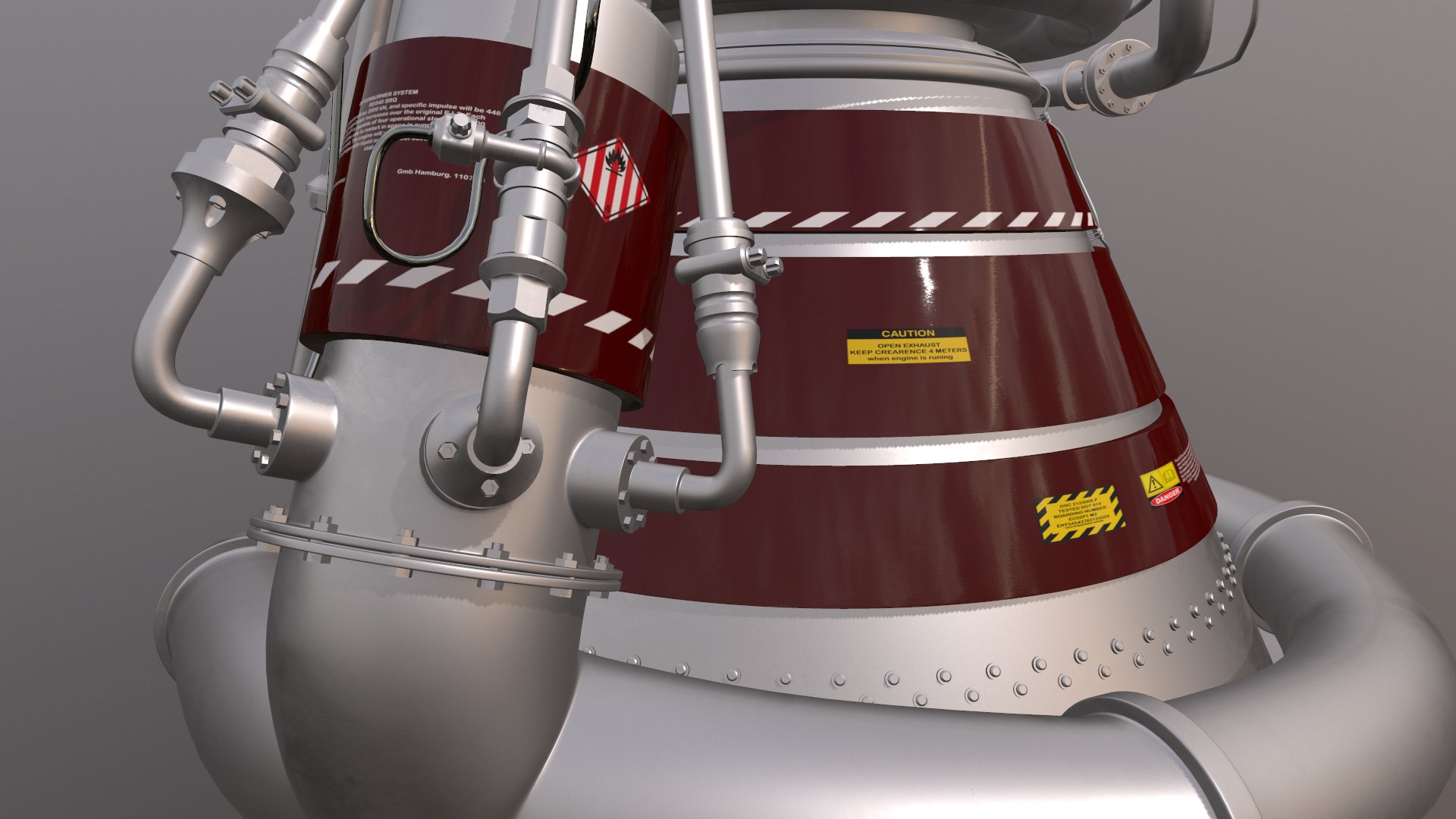 3D Engine Ec02p Model - TurboSquid 1222690