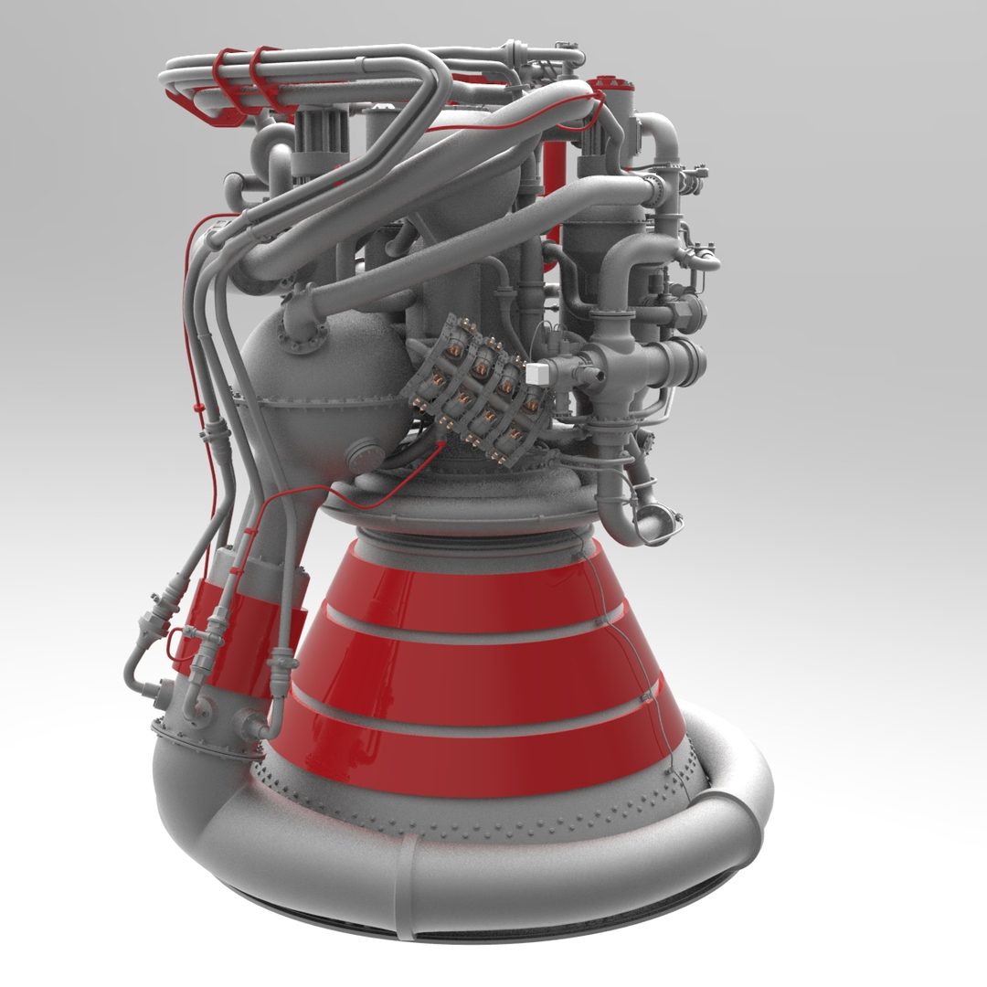 3D Engine Ec02p Model - TurboSquid 1222690