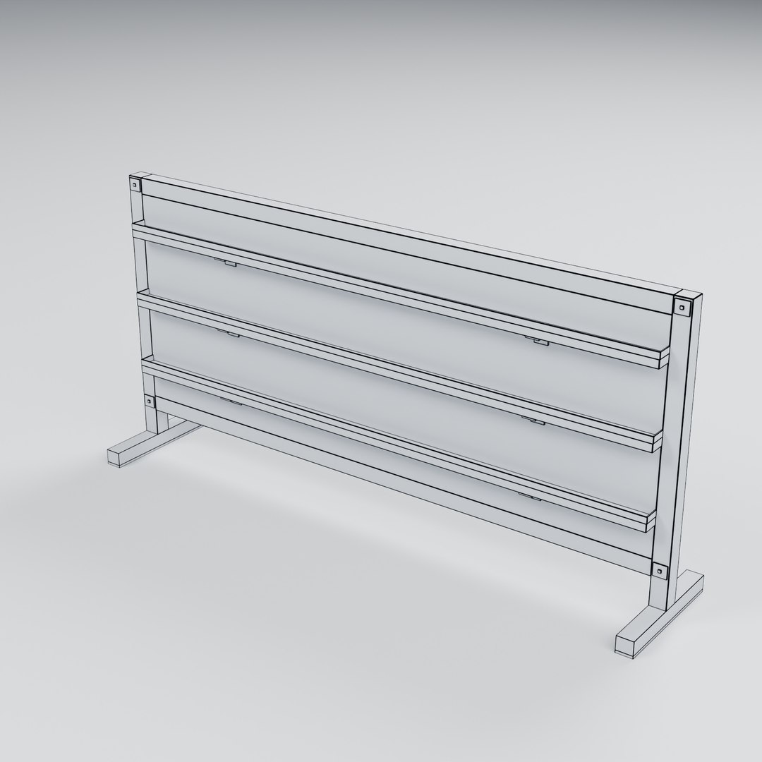 3D Freestanding Display Board with Wood Ledges - 1850 x 400 x 900 mm https://p.turbosquid.com/ts-thumb/lU/KqV0Cc/nv/06_wireframe/jpg/1788944533/1920x1080/fit_q87/1b60e8bb204e7b28af36ee0b810fe63525cb5b15/06_wireframe.jpg