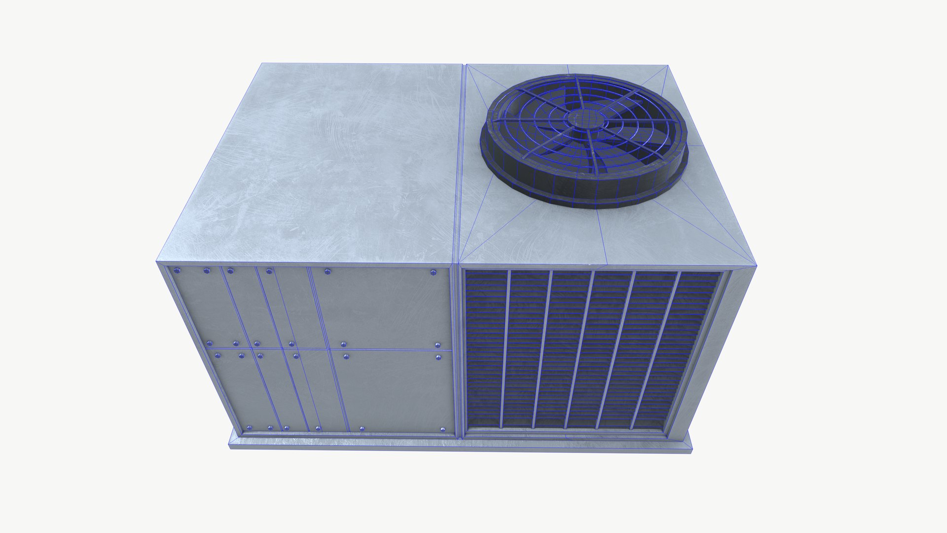 Rooftop Air Conditioning Unit model https://p.turbosquid.com/ts-thumb/lU/LeNWJO/Uc/wireframe_005/png/1762260546/1920x1080/fit_q87/f4d632af0b7cec7e0fd8539a9a326314c3d08fe8/wireframe_005.jpg