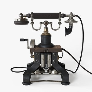 Antique Telephone - SubD Asset for Films and Games