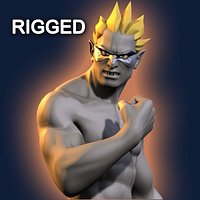 Monster man riged