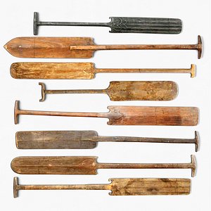 Boating Oars From Kerala